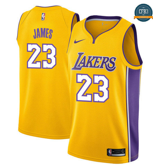 cfb3 camisetas LeBron James, Los Angeles Lakers - Icon