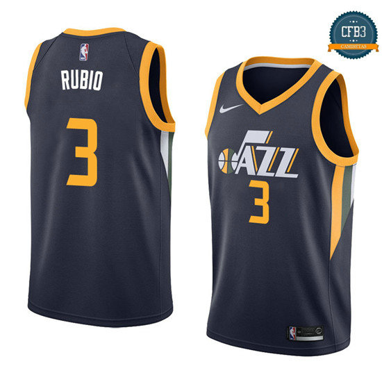 cfb3 camisetas Ricky Rubio, Utah Jazz - Icon