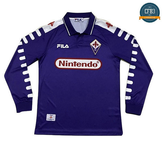 Camiseta 1998 Fiorentina Manga Larga