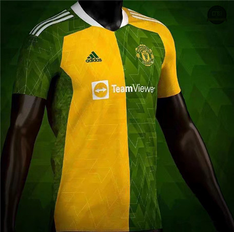 Cfb3 Camiseta Manchester United Equipación Vert 2021/2022