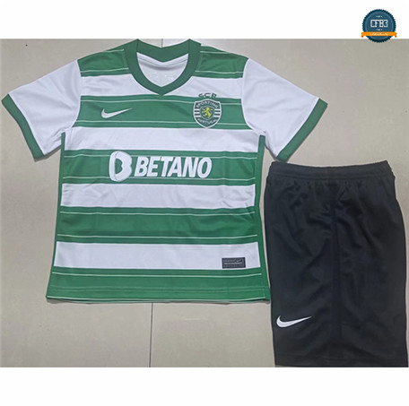 Cfb3 Camiseta Sporting Lisbon Niños 1ª Equipación 2021/2022