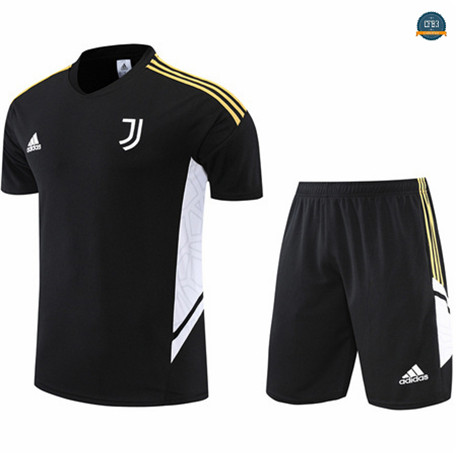Cfb3 Camiseta Juventus + Short + Pantalones Equipación Negro 2022/2023