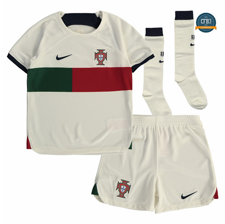 Cfb3 Camiseta Portugal Niños 2ª Equipación 2022/2023