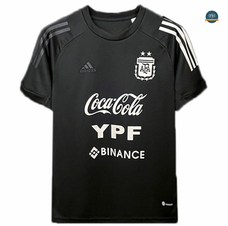 Cfb3 Camiseta Argentina pre-match Entrenamiento Equipación Negro 2022/2023