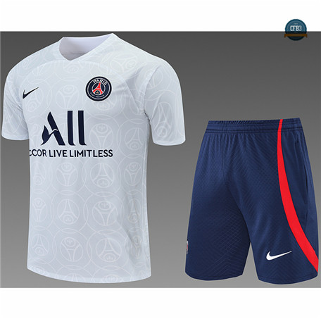 Cfb3 Camiseta polo Paris + Pantalones Equipación Azul Profundo 2022/2023 C491