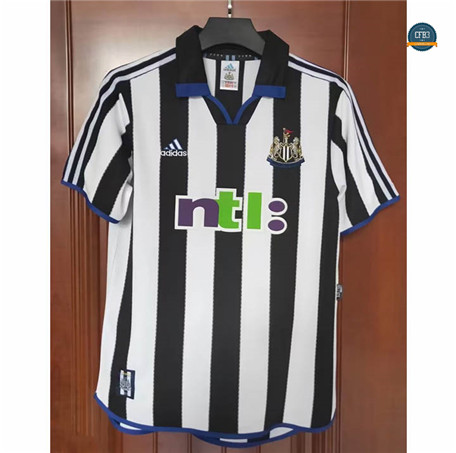 Cfb3 Camiseta Retro 2000-2001 Newcastle United 1ª Equipación C1021
