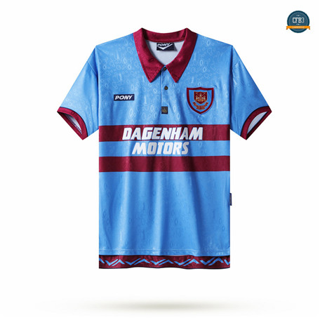 Cfb3 Camiseta Retro 1995-1997 West Ham United 2ª Equipación C1039