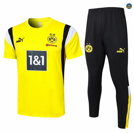 Outlet Cfb3 Camiseta Entrenamiento Borussia Dortmund + Pantalones Equipación Amarillo 2023/2024