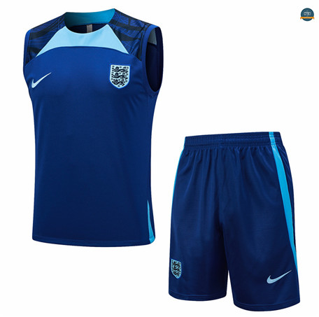 Crear Cfb3 Camiseta Entrenamiento Inglaterra Chaleco Pantalones Equipación Azul Real 2023/2024