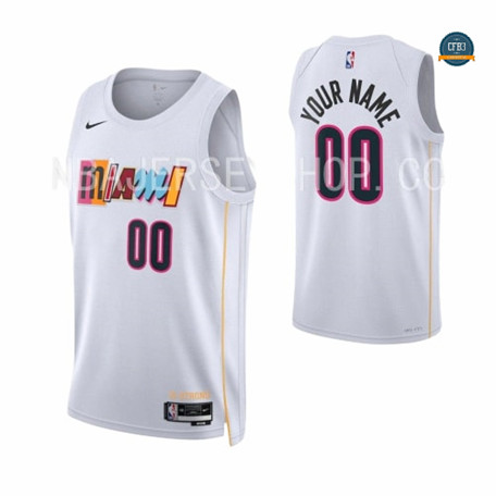 Replicas Cfb3 Camiseta Custom, Miami Heat 2022/23 - City