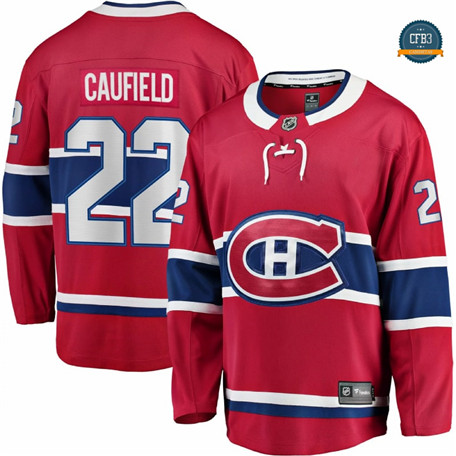 Nuevas Cfb3 Camiseta Cole Caufield, Montreal Canadiens - Primera