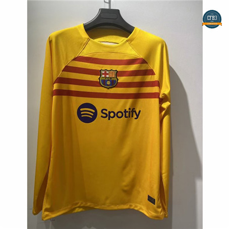 Venta Cfb3 Camiseta Barcelona Fourth Manga Larga 2022/2023