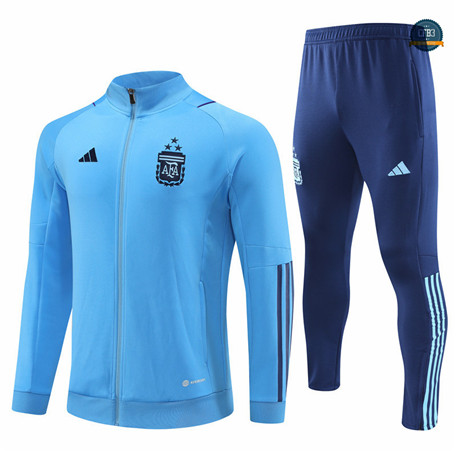 Venta Cfb3 Camiseta Chaqueta Chándal Argentina 3stars Equipación Azul 2023/2024