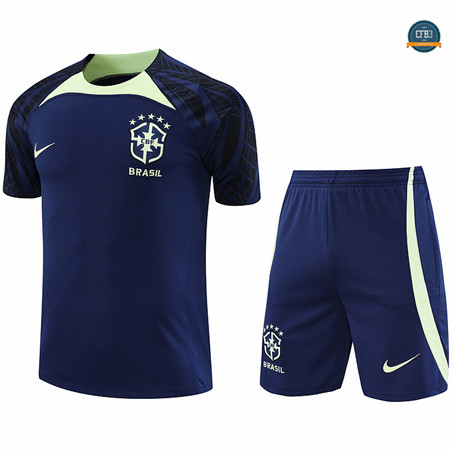 Comprar Cfb3 Camiseta Entrenamiento Brasil + Pantalones Equipación Azul 2022/2023
