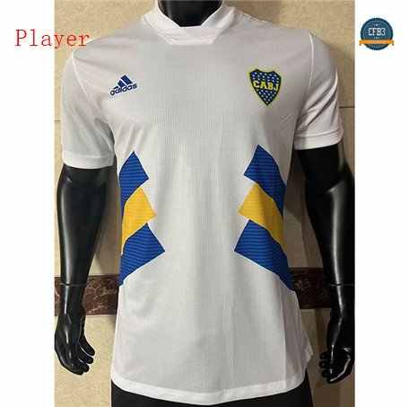 Nuevas Cfb3 Camiseta Boca Juniors Player Equipación Blanco 2023/2024