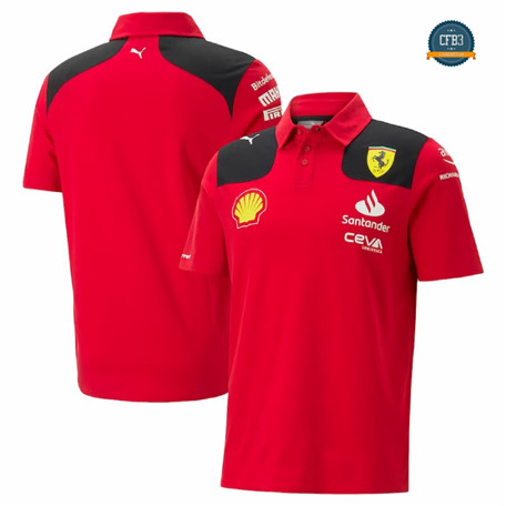 Cfb3 Camiseta Polo Scuderia Ferrari 2023
