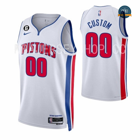 Cfb3 Camiseta Custom, Detroit Pistons 2022/23 - Association