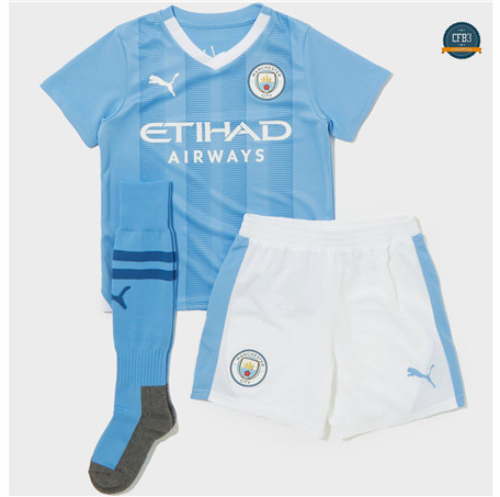 Cfb3 Camiseta Manchester City Niño 1ª Equipación 2023/2024