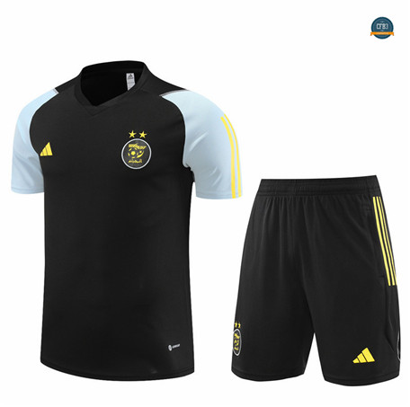Venta Cfb3 Camiseta Entrenamiento Argelia + Pantalones Cortos Equipación Negro 2023/2024 online