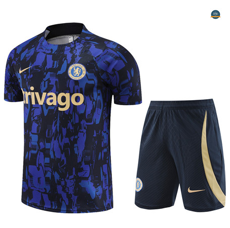 Buscar Cfb3 Camiseta Entrenamiento Chelsea Niño + Pantalones Cortos Equipación Azul 2023/2024 online
