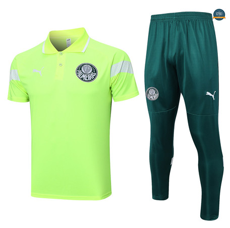 Venta Cfb3 Camiseta Entrenamiento Palmeiras Polo + Pantalones Equipación 2023/2024 online