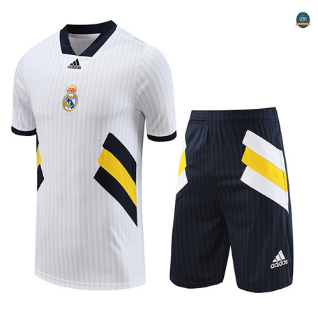 Crear Cfb3 Camiseta Entrenamiento Real Madrid + Pantalones Cortos Equipación Blanco 2023/2024 tienda