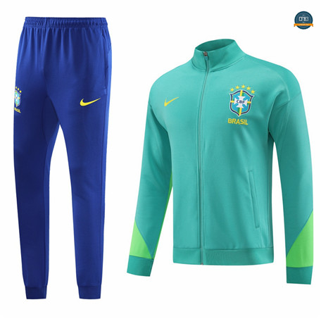 Cfb3 Camisetas Chaqueta Chándal Brasil Equipación azul 2024/2025