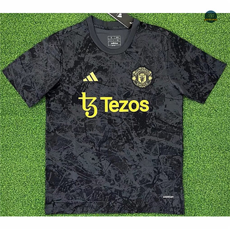 Cfb3 Camiseta Manchester United Equipación Rosa/Negro/Gris 2023/2024