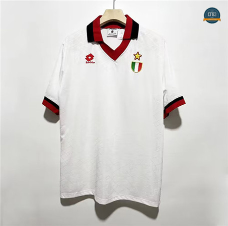 Cfb3 Camisetas Retro 1993-94 AC Milan Equipación Liga de Campeones Final