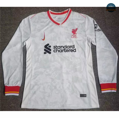 Cfb3 Camiseta Liverpool blanco Manga Larga 2024/2025