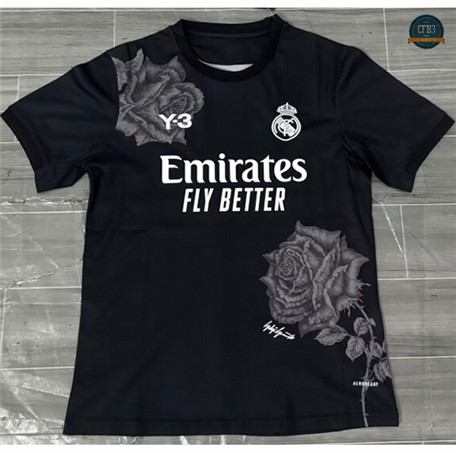 Cfb3 Camisetas Real Madrid Y3 Negro 2024/2025