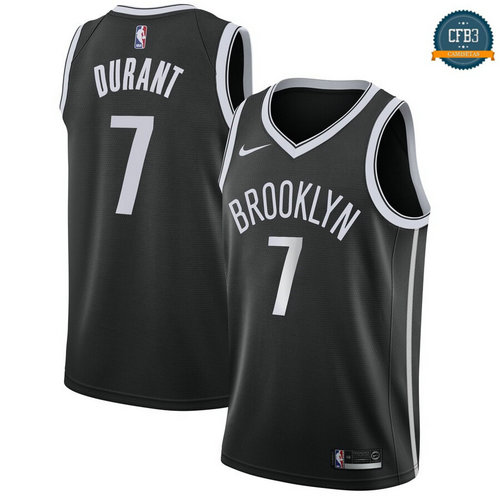 Cfb3 Camisetas Brooklyn Nets>Kevin Durant, Brooklyn Nets 2018/19 - Icon