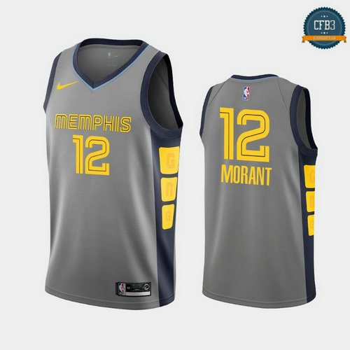 Cfb3 Camisetas Ja Morant, Memphis Grizzlies - City Edition