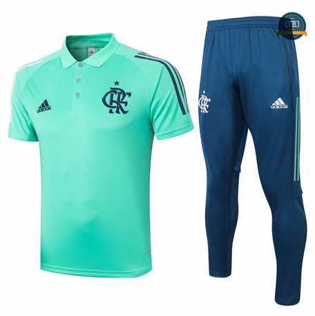 Cfb3 Camiseta Flamengo POLO + Pantalones Verde 2020/2021