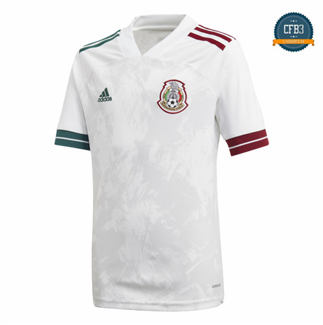 Cfb3 Camiseta Mexico 2ª Equipación Blanco 2020-2021