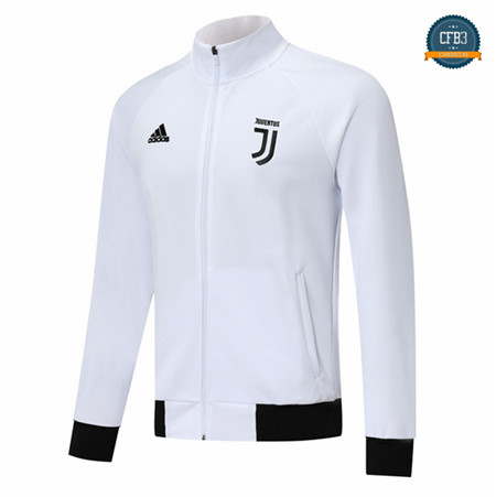 Cfb3 Camisetas D256 Chaqueta Juventus Blanco/Negro 2019/2020