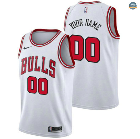 Cfb3 Camiseta Custom, Chicago Bulls - Association