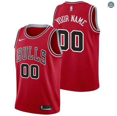 Cfb3 Camisetas Custom, Chicago Bulls - Icon