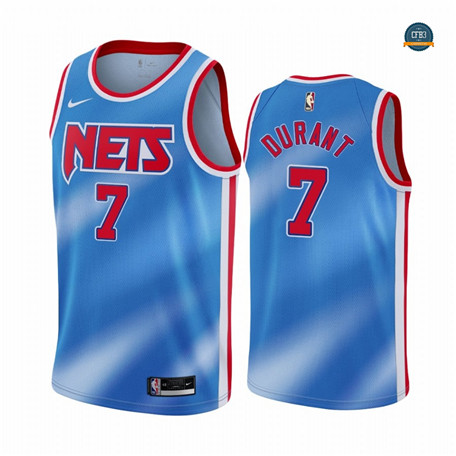Cfb7 Camiseta Kevin Durant, Brooklyn Nets 2020/2021/21 - Classic