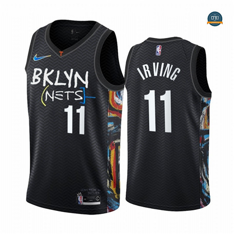 Cfb8 Camiseta Kyrie Irving, Brooklyn Nets 2020/2021/21 - City Edition