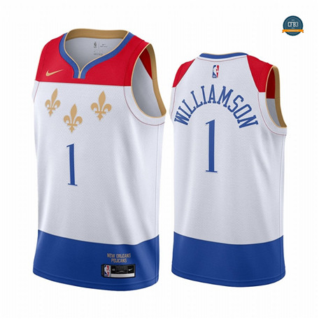 Cfb18 Camisetas Zion Williamson, New Orleans Pelicans 2020/2021/21 - City Edition
