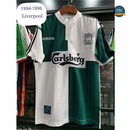 Cfb3 Camiseta Clásico 1994-96 Liverpool 2ª Equipación