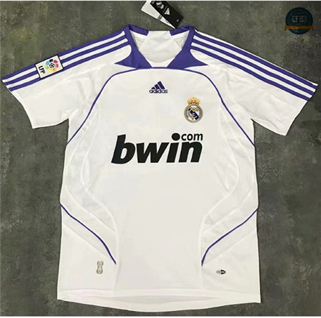 Cfb3 Camiseta Retro 2007-08 Real Madrid 1ª Equipación