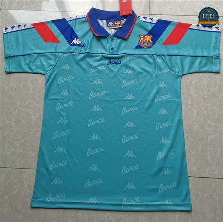 Cfb3 Camisetas Retro 1992-95 Barcelona 2ª Equipación