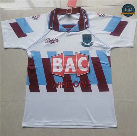 Cfb3 Camiseta Retro 1996-97 West Ham United 3ª Equipación