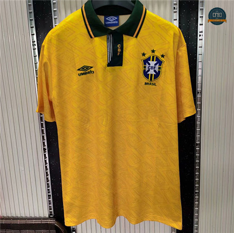 Cfb3 Camisetas Retro 1991-93 Brasil 1ª Equipación