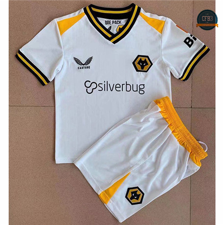 Cfb3 Camiseta Wolverhampton Niños 3ª Equipación 2021/2022