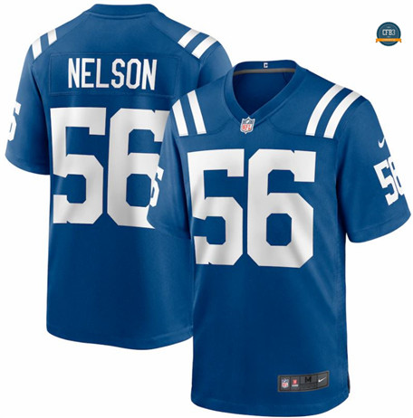 Cfb3 Camiseta Quenton Nelson, Indianapolis Colts - Royal