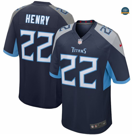 Cfb3 Camiseta Derrick Henry, Tennessee Titans - Navy