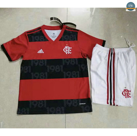 Cfb3 Camisetas Flamengo Niños 1ª Equipación 2021/2022